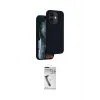 ieg™ iPhone 11 Kılıf Kıvılcım Çizgi Serisi - Şeffaf Uv Polymer Nano Ekran Koruyucu