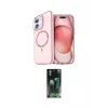 ieg™ iPhone 11 Kılıf Kıvılcım Form Prime - Şeffaf 360 Full Body Arka Koruyucu