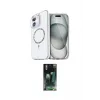 ieg™ iPhone 11 Kılıf Kıvılcım Form Prime - Şeffaf 360 Full Body Arka Koruyucu