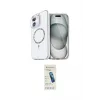 ieg™ iPhone 11 Kılıf Kıvılcım Form Prime - Şeffaf Pasifik Cam Ekran Koruyucu