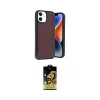 ieg™ iPhone 11 Kılıf Kıvılcım Işık Serisi - Siyah Buffer Cam Ekran Koruyucu
