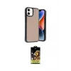 ieg™ iPhone 11 Kılıf Kıvılcım Işık Serisi - Siyah Buffer Cam Ekran Koruyucu