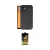 ieg™ iPhone 11 Kılıf Kıvılcım Işık Serisi - Siyah Buffer Cam Ekran Koruyucu