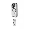ieg™ iPhone 11 Kılıf Kıvılcım Modern Koleksiyonu - Şeffaf Uv Polymer Nano Ekran Koruyucu