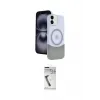 ieg™ iPhone 11 Kılıf Kozmos Form Özel Seri - Şeffaf Uv Polymer Nano Ekran Koruyucu
