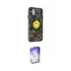 ieg™ iPhone 11 Kılıf Nova Doku Koleksiyonu - Siyah Bilvis 5in1 3D Magic Cam Ekran Koruyucu