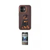 ieg™ iPhone 11 Kılıf Nova Form Koleksiyonu - Siyah 34D Hayalet Izgaralı Cam