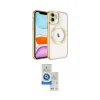 ieg™ iPhone 11 Kılıf Nova Işık Özel Seri - Şeffaf Royal Nano Ekran Koruyucu