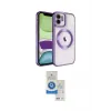 ieg™ iPhone 11 Kılıf Nova Işık Özel Seri - Şeffaf Royal Nano Ekran Koruyucu