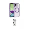 ieg™ iPhone 11 Kılıf Nova Işık Özel Seri - Şeffaf Uv Polymer Nano Ekran Koruyucu