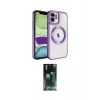 ieg™ iPhone 11 Kılıf Nova Işık Özel Seri - Siyah 360 Mat Full Body Arka Koruyucu