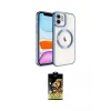ieg™ iPhone 11 Kılıf Nova Işık Özel Seri - Siyah Buffer Cam Ekran Koruyucu