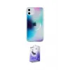 ieg™ iPhone 11 Kılıf Pusula Form - Siyah Bilvis 5in1 5D Magic Hayalet Cam Ekran Koruyucu