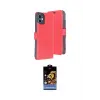 ieg™ iPhone 11 Kılıf Siluet Işık Serisi - Siyah Buffer Hayalet Cam Ekran Koruyucu
