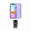 ieg™ iPhone 11 Kılıf Siluet Minimal Prime - Şeffaf 360 Full Body Arka Koruyucu