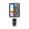ieg™ iPhone 11 Kılıf Siluet Minimal Prime - Şeffaf 360 Full Body Arka Koruyucu