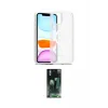 ieg™ iPhone 11 Kılıf Siluet Minimal Prime - Şeffaf 360 Full Body Arka Koruyucu