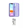 ieg™ iPhone 11 Kılıf Siluet Minimal Prime - Şeffaf Uv Polymer Nano Ekran Koruyucu