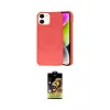 ieg™ iPhone 11 Kılıf Ufuk Serisi - Siyah Buffer Cam Ekran Koruyucu