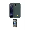 ieg™ iPhone 11 Kılıf Vadi Çizgi Prime - Siyah 34D Hayalet Izgaralı Cam