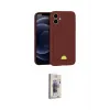 ieg™ iPhone 11 Kılıf Vadi Çizgi Prime - Siyah Bilvis 3D Cam Ekran Koruyucu