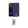 ieg™ iPhone 11 Kılıf Vadi Çizgi Prime - Siyah Bilvis 3D Cam Ekran Koruyucu