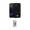 ieg™ iPhone 11 Kılıf Vadi Çizgi Prime - Siyah Bilvis 3D Cam Ekran Koruyucu