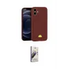 ieg™ iPhone 11 Kılıf Vadi Çizgi Prime - Siyah Bilvis 3D Mat Cam Ekran Koruyucu