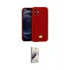 ieg™ iPhone 11 Kılıf Vadi Çizgi Prime - Siyah Bilvis 3D Mat Cam Ekran Koruyucu