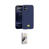 ieg™ iPhone 11 Kılıf Vadi Çizgi Prime - Siyah Bilvis 3D Mat Cam Ekran Koruyucu