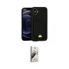 ieg™ iPhone 11 Kılıf Vadi Çizgi Prime - Siyah Bilvis 3D Mat Cam Ekran Koruyucu