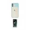 ieg™ iPhone 11 Kılıf Vadi Çizgi - Şeffaf 360 Full Body Arka Koruyucu