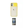 ieg™ iPhone 11 Kılıf Vadi Çizgi - Siyah 34D Hayalet Izgaralı Cam