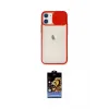 ieg™ iPhone 11 Kılıf Vadi Çizgi - Siyah Buffer Hayalet Cam Ekran Koruyucu