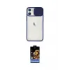 ieg™ iPhone 11 Kılıf Vadi Çizgi - Siyah Buffer Hayalet Cam Ekran Koruyucu