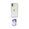 ieg™ iPhone 11 Kılıf Vadi Minimal - Siyah Bilvis 5in1 3D Magic Cam Ekran Koruyucu