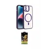 ieg™ iPhone 11 Kılıf Yadigar Asil Koleksiyonu - Siyah Buffer Cam Ekran Koruyucu