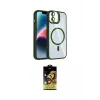 ieg™ iPhone 11 Kılıf Yadigar Asil Koleksiyonu - Siyah Buffer Cam Ekran Koruyucu