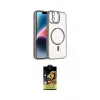 ieg™ iPhone 11 Kılıf Yadigar Asil Koleksiyonu - Siyah Buffer Cam Ekran Koruyucu