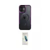 ieg™ iPhone 11 Kılıf Yadigar Klasik Özel Seri - Şeffaf Pasifik Cam Ekran Koruyucu