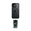 ieg™ iPhone 11 Kılıf Yadigar Klasik Özel Seri - Siyah 360 Mat Full Body Arka Koruyucu