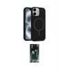 ieg™ iPhone 11 Kılıf Yankı Form Serisi - Siyah 360 Mat Full Body Arka Koruyucu
