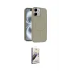 ieg™ iPhone 11 Kılıf Yankı Form Serisi - Siyah Bilvis 3D Mat Cam Ekran Koruyucu