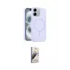 ieg™ iPhone 11 Kılıf Yankı Form Serisi - Siyah Bilvis 3D Mat Cam Ekran Koruyucu