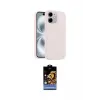 ieg™ iPhone 11 Kılıf Yankı Form Serisi - Siyah Buffer Hayalet Cam Ekran Koruyucu