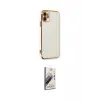 ieg™ iPhone 11 Kılıf Yankı Serisi - Siyah Bilvis 3D Mat Cam Ekran Koruyucu