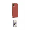 ieg™ iPhone 11 Kılıf Yankı Serisi - Siyah Bilvis 3D Mat Cam Ekran Koruyucu