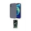 ieg™ iPhone 11 Kılıf Yankı Yansıma Özel Seri - Siyah 360 Mat Full Body Arka Koruyucu