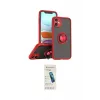 ieg™ iPhone 11 Kılıf Yörünge Çizgi - Şeffaf Pasifik Cam Ekran Koruyucu