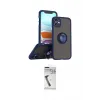 ieg™ iPhone 11 Kılıf Yörünge Çizgi - Şeffaf Uv Polymer Nano Ekran Koruyucu